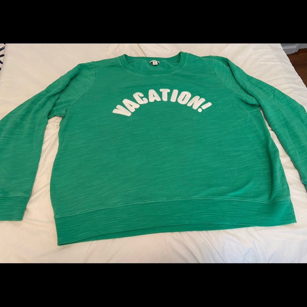 J. Crew "Vacation" Sweater Women's size XL